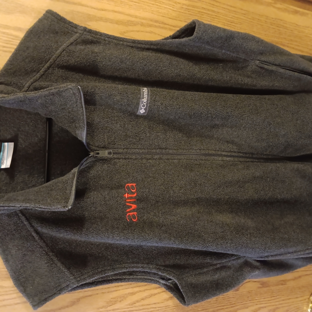Columbia Dark Gray Fleece Vest